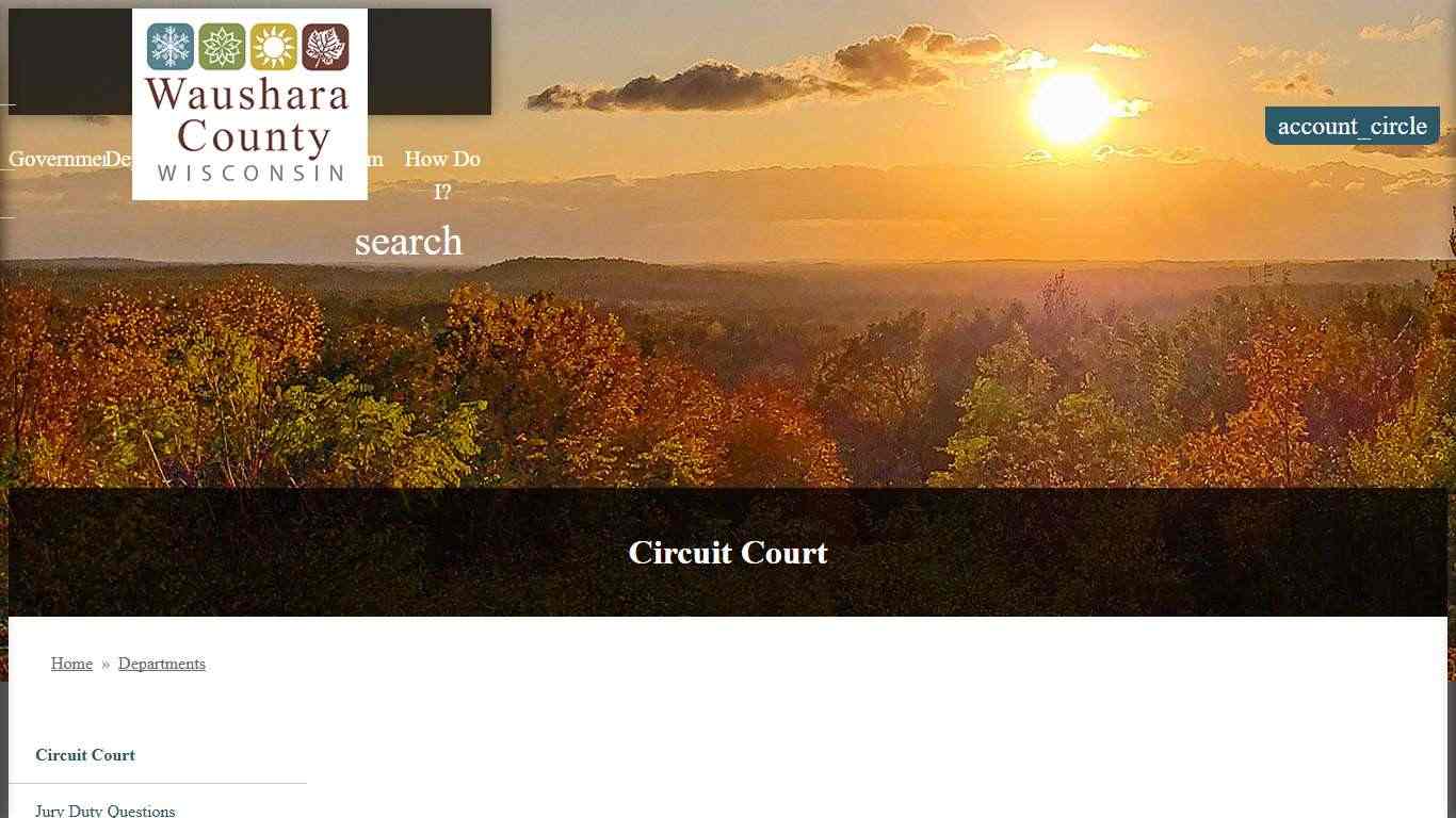 Circuit Court - Waushara County WI