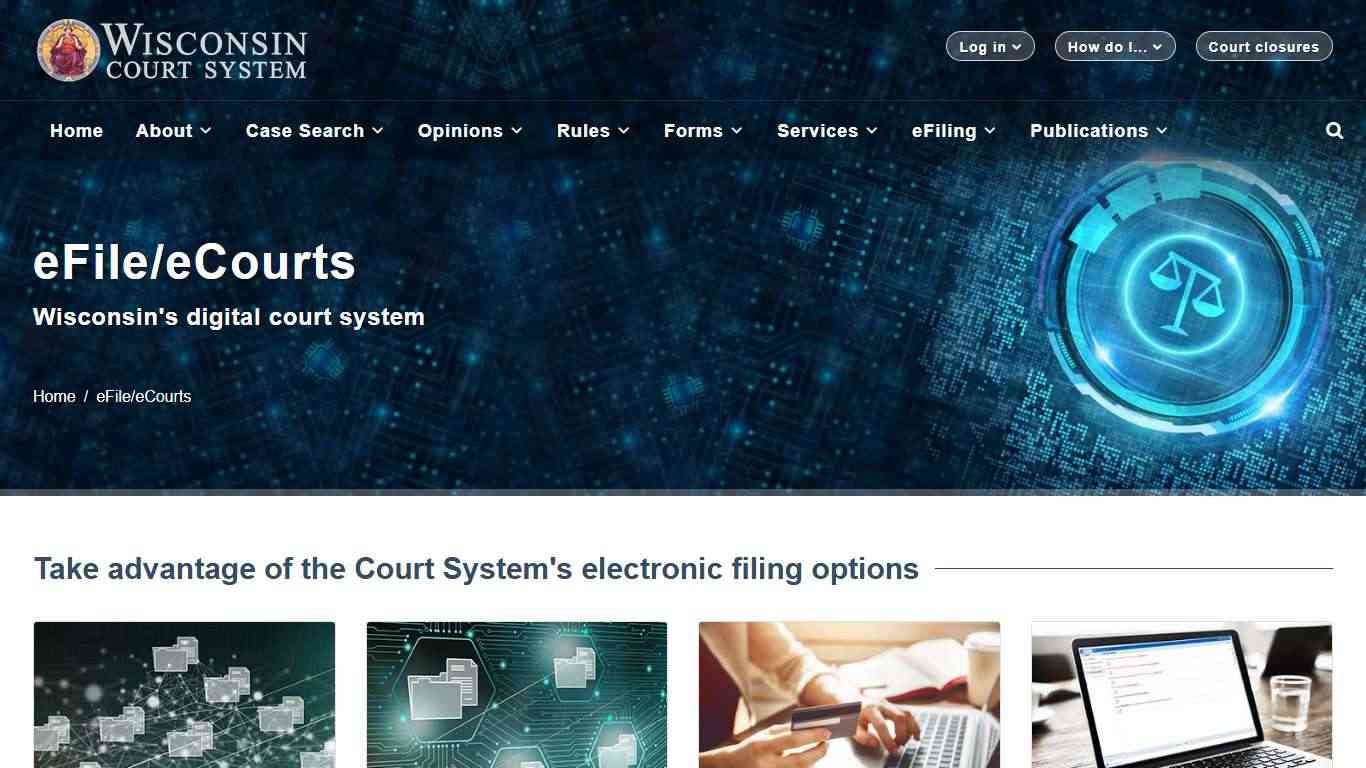 Wisconsin Court System - eFile/eCourts